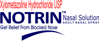 Notrin Xylometazoline nasal 0.05% spray