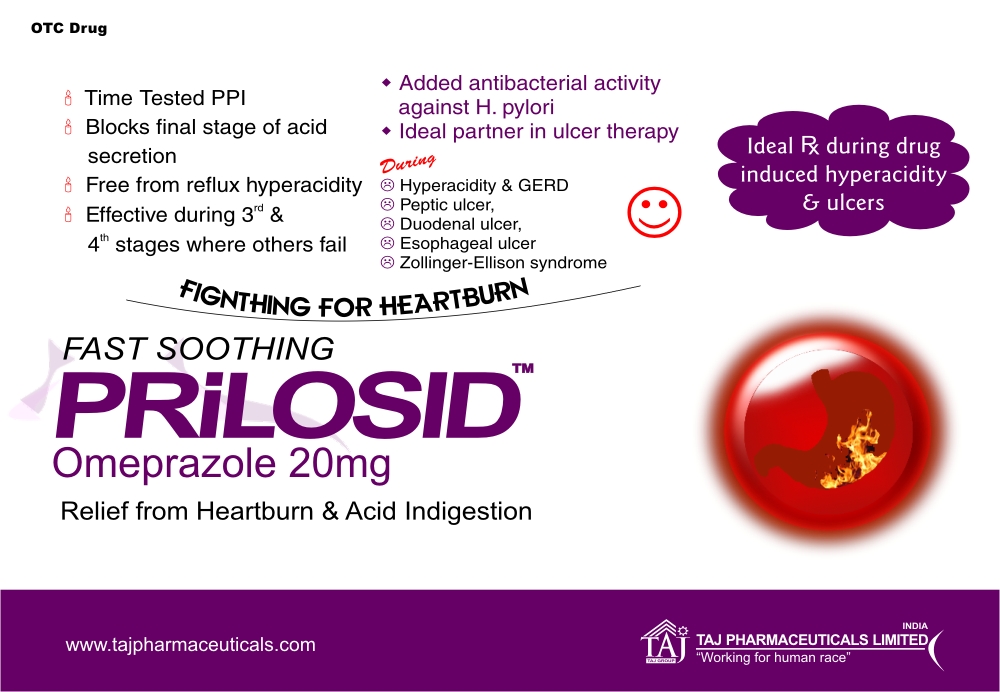 Prilosid Capsules (Omeprazole)