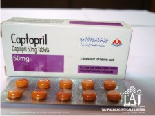 Captopril Tablets (25mg/50mg),