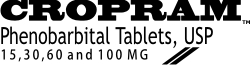Cropram  -  Phenobarbital Tablets 15mg, 30mg, 60mg, 100 mg manufacturers India 