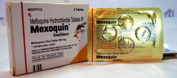 Mefloquine Hydrochloride Tablets USP, 250 mg meets USP.