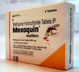 Mefloquine Hydrochloride Tablets USP, 250 mg USP.