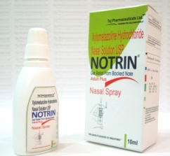Nortin- Xylometazoline nasal spray