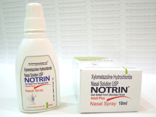  Xylometazoline nasal 0.05% spray