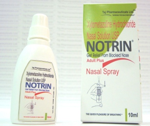 nasal spray - xylometazoline