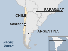 Map of Chile