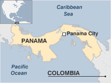 Map of panama