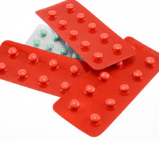 Tetrazepam red tablets