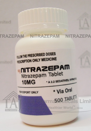 Nitrazepam Taj Manufacturer in India