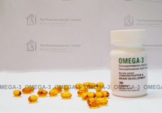 Omega-3 Capsules Taj Pharma Ltd.