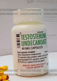 testosterone undecanoate capsules, a fatty acid ester 