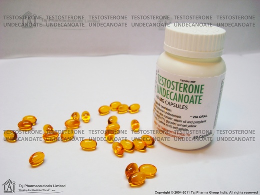 Testosterone Undecanoate soft gelatin capsule