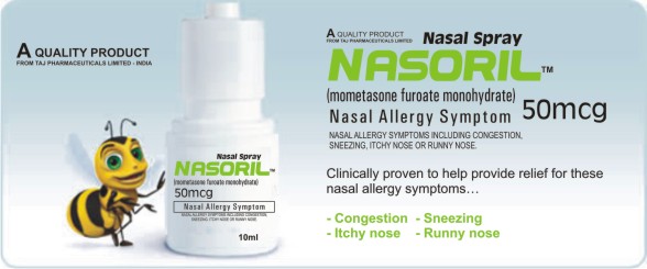 Nasoril Nasal Spray - Mometasone Furoate Monohydrate 