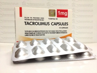 Tacrolimus capsules, USP