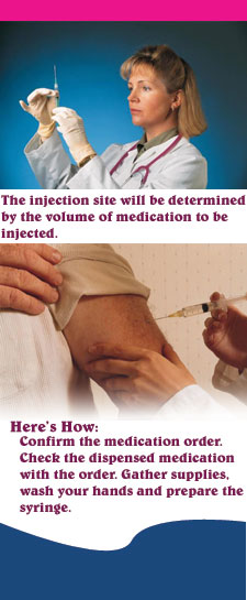 injection site