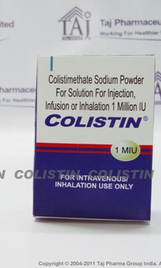 Colistin Powder for solution for injection, infusion and inhalation