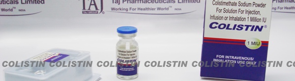 Solutions for Nebulization - Colistin can be given as a 50 mL