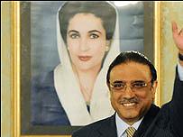 Pakistan's President Asif Ali Zardari
