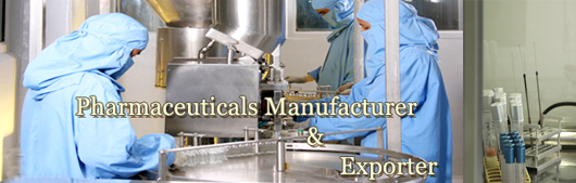 pharmaceuticals manufacturing & exporter