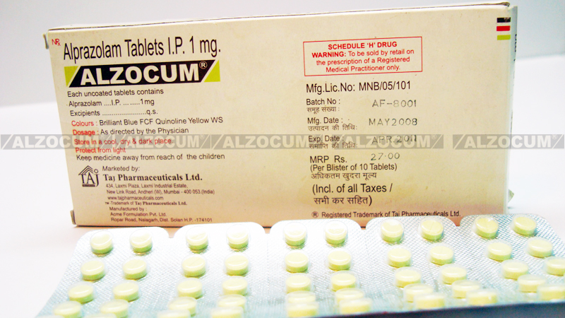 Alprazolam tablet in india